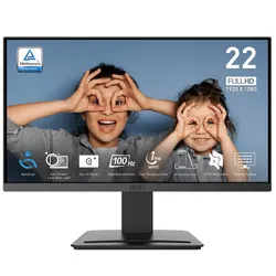 Ecran MSI PRO MP223 E2 22" FHD VA 100Hz VA Noir