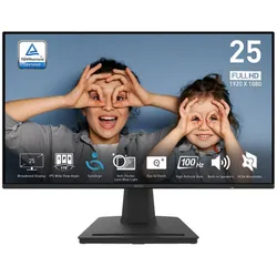 Ecran MSI PRO MP252 24.5" Full HD IPS 100 Hz