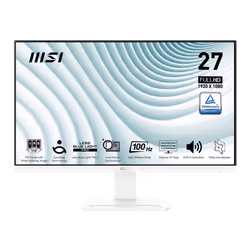 Écran MSI PRO MP273AW 27" - RÉSOLUTION: Full HD (1920 x 1080) - TAUX DE RAFRAÎCHISSEMENT: 100 Hz - TEMPS DE RÉPONSE: 1 ms (MP ...