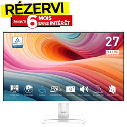 Ecran MSI PRO MP275W E2 27'' Full HD IPS 120 Hz