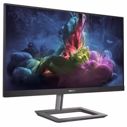 Écran PC Philips E-Line 27" Full HD Noir Chromé