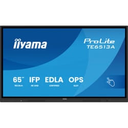 Écran Tactile Interactif Iiyama 65"4K 60Hz 8G/128G HDMI/RJ45/DP HAUT PARLEUR + SUPPORT
