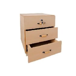 ÉLÉMENT DE RANGEMENT BUREAU BLOC A 3 TIROIRS (EB0181)