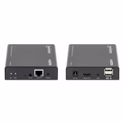 Émetteur/Récepteur AV Noir - Extension Audio/Video Manhattan 207683 - Vue supplémentaire 4