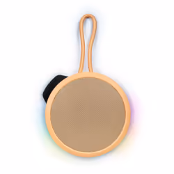 Enceinte Bluetooth PARTY NANO avec effets lumineux ORANGE PASTEL - Technologie de connectivité: Sans fil - Bluetooth 5.0 - TW ...