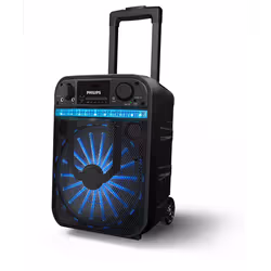Haut parleur Portable Bluetooth Philips party TANX20/73 - Puissance 40W - Connectivité Bluetooth - Mono - Jusqu'à 7 heures d' ...
