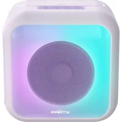 Enceinte Karaoke Sans Fil Bigben PARTYBTKML avec 2 Micros Violet