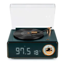 Enceinte rétro Bluetooth Bigben Bttdminidg Epok Vert
