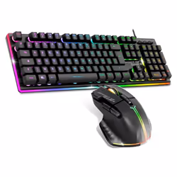 Ensemble Clavier et Souris Gamer Filaire SPIRIT OF GAMER ULTIMATE 600 - Noir