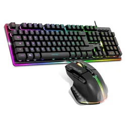 Ensemble Clavier et Souris Gamer Filaire SPIRIT OF GAMER ULTIMATE 600 - Noir
