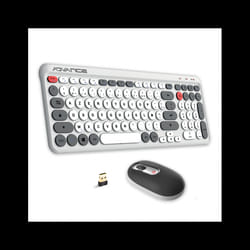 Ensemble Clavier et Souris Sans Fil Advance ERGOSTYLE / Blanc