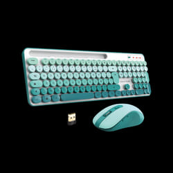 Ensemble Clavier et Souris Sans Fil Advance Pep's / Vert