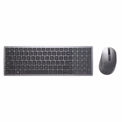 Ensemble Clavier et souris sans fil - Clavier sans fil à touches chiclet - Souris sans fil de 1600 dpi à 7 boutons - Choix du ...
