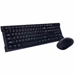 Ensemble Clavier et Souris Sans Fil Macro - Technologie de Connectivité : Sans fil - Interface avec l'ordinateur : Nano Récep ...