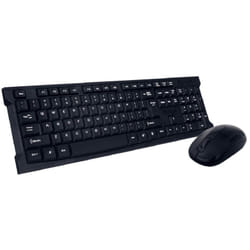 Ensemble Clavier et Souris Sans Fil Macro Noir