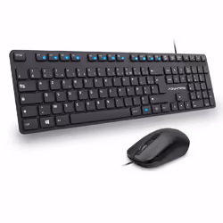 Ensemble Clavier & Souris Filaire ADVANCE Workmate Plus - Noir