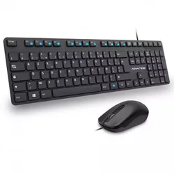 Ensemble Clavier & Souris Filaire ADVANCE Workmate Plus - Noir
