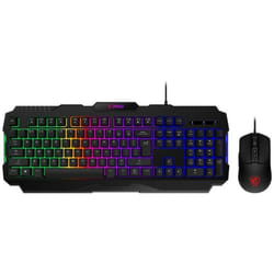 Ensemble Clavier & Souris Gamer Filaire MSI GK100 + GM100 - Noir