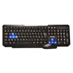 Ensemble Clavier Souris Sans Fil Macro K716 - Noir