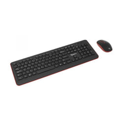 Ensemble Clavier Souris sans fil Sbox WKM-24 / Noir et Rouge