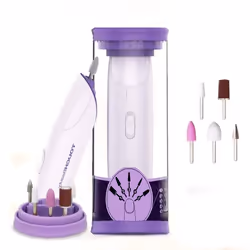 Ensemble De Manucure Pédicure Électrique 5EN1 TOUCHBEAUTY - Utilisation: Sans Fil - Alimentation: 2 piles AAA (non fournies) ...