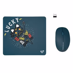 Ensemble Souris & Tapis STAR WAVE CM003 - Souris: Technologie de connectivité: Sans Fil 2,4 GHz  - Type de Connecteurs: USB - ...