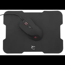 Ensemble Souris Gaming 3200 dpi + Tapis Souris White Shark BLACK FOOT