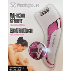 EPILATEUR 2EN1 WESTINGHOUSE WH2304 - Lame en acier inoxydable de haute qualité est douce pour tous les types de peau - Lame p ...