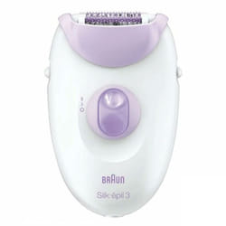 Épilateur BRAUN SILK-3 SE3000 - Blanc&Violet