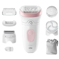 Épilateur Braun Silk-épil 7 5 En 1 Wet & Dry SE7-060 Blanc