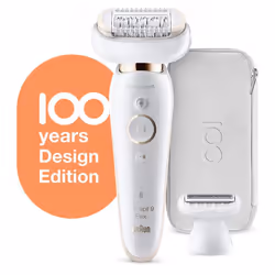 Épilateur BRAUN Silk-épil 9 wet & dry (MBSES9F) - Blanc
