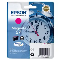 Epson Alarm clock 27 DURABrite Ultra cartouche d'encreOriginal Magenta