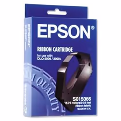 Epson SIDM Black Ribbon Cartridge for DLQ-3000/+/3500 (C13S015066BA)