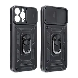 Étui Defender Slide pour iPhone 16 Pro Max 6,9" / Noir