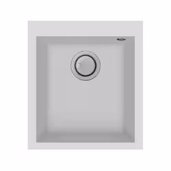 Évier 41 cm Graniteck Focus 1 bac- Mesure: 410 x 500 mm- Encastrement: 390 x 480 mm- Bases: 450 mm- Profondeur du bac: 190 mm ...