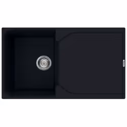 Évier Smart Graniteck - Forme : Rectangulaire - Nombre de bac : 1 bac + égouttoir - Type d'installations : standard - Mesure  ...