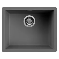 Évier Graniteck Focus 56 cm SMILE.56G Gris