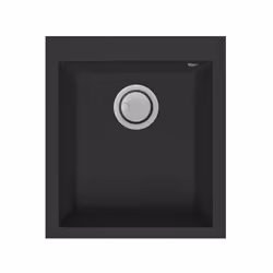 Évier Graniteck Focus - QUADRA 40B - Noir