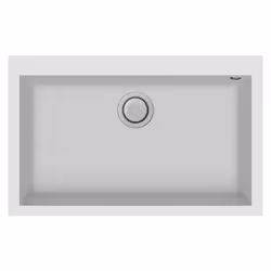 Évier Graniteck Focus QUADRA 80W Blanc