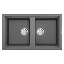 Évier Graniteck Focus - SMART 90G - Gris