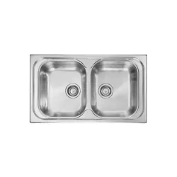 Evier PREMIUM Ghibli 2 Bac, 86 cm, Inox