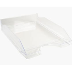 Exacompta 12323D bac de rangement de bureau Transparent