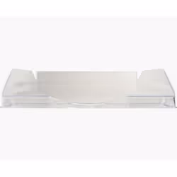 Exacompta 12323D bac de rangement de bureau Transparent