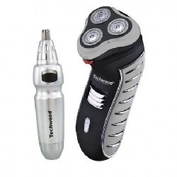Techwood TRZ-984 tondeuse à cheveux Noir, Gris