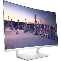 HP 27 68,6 cm (27") 1920 x 1080 pixels Full HD LED Argent, Blanc