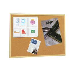 FAIBO 607-5 tableau d'affichage & accessoires Tableau d’affichage amovible Marron Bois