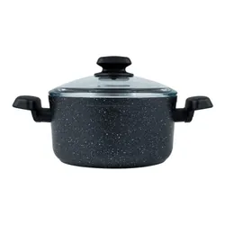 Faitout Ornella Korkmaz 24Cm 5L Noir(A1342)