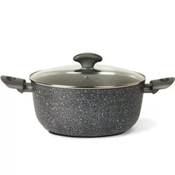 Faitout TVS TVAL33055 Mineralia 24cm Gris