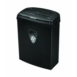 Fellowes H-8C destructeur de papier Destruction croisée 23 cm Noir