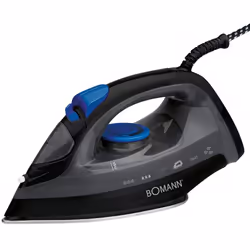 Fer à repasser vapeur Bomann - Puissance 1800 W - Semelle spéciale en acier inoxydable avec un excellent glissement - 7 fonct ...